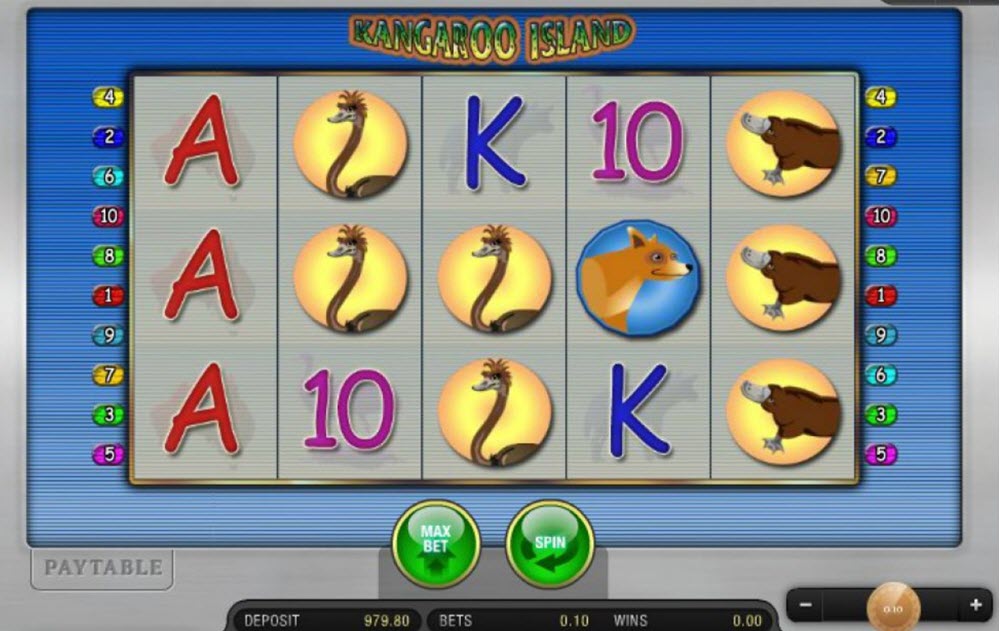 Slots de bonus gratuitos Kangaroo Island